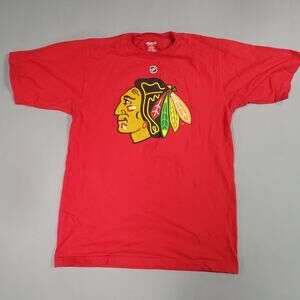 Reebok Blackhawks T-Shirt Men's Size Small Number 31 Niemi